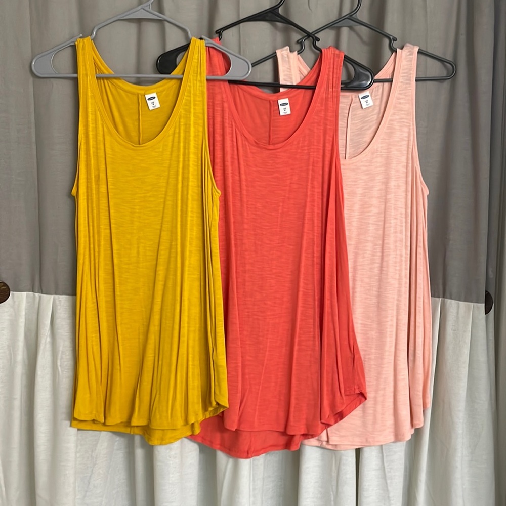 Old Navy Luxe 3 shirts M